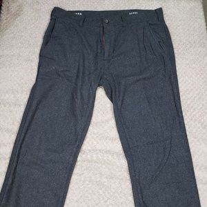 Charcoal Gray knit bullhead skinny pants 30×30